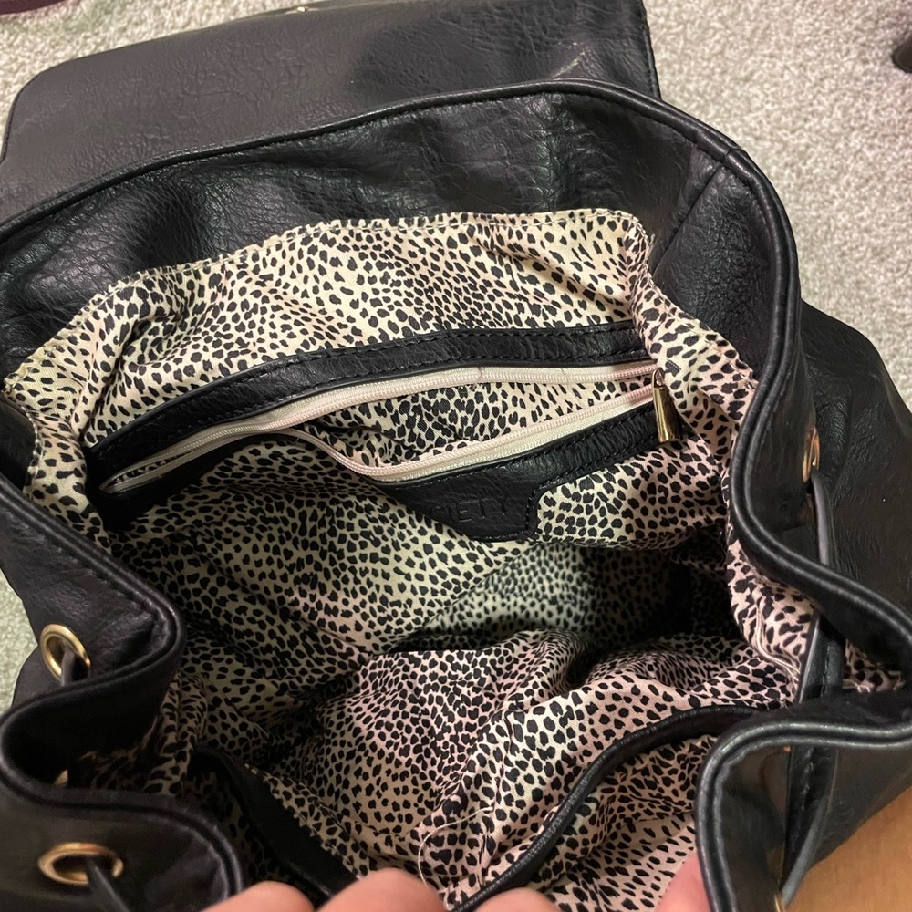 Leather Backpack - Picture 2 of 2